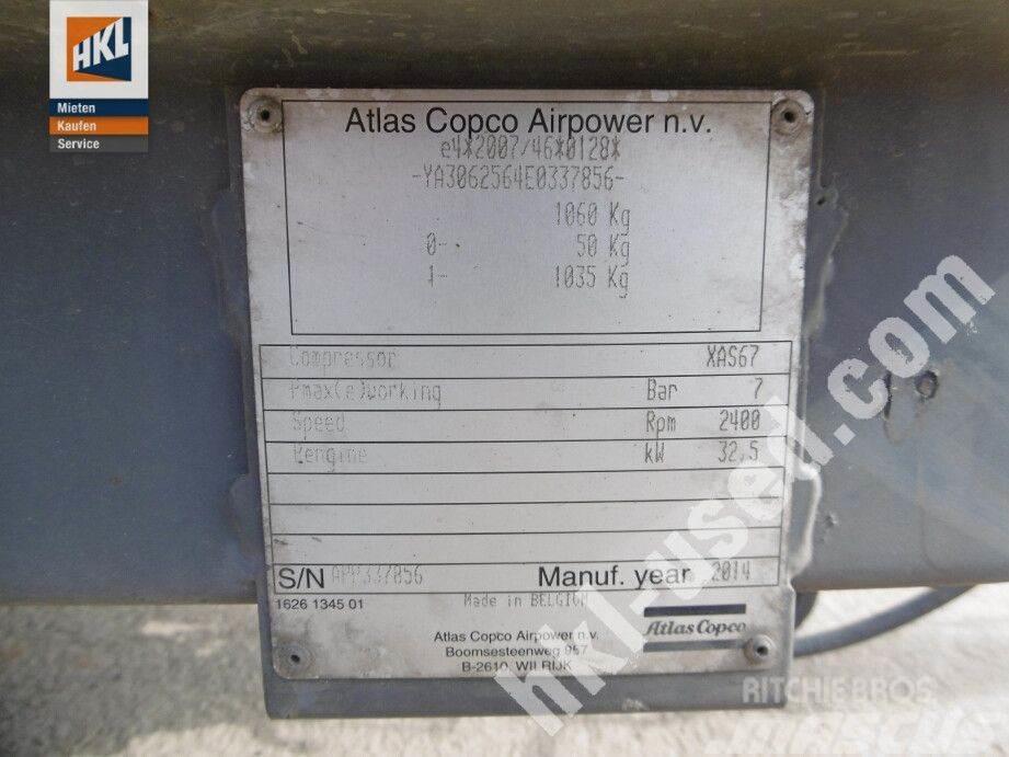 Atlas Copco XAS 67 Kompresoriai