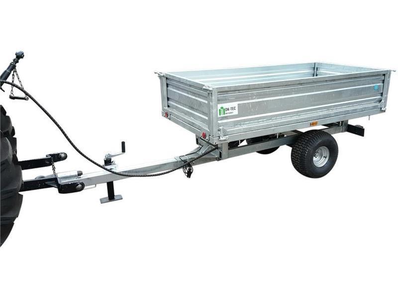 Dk-Tec 1.5 tons galvaniseret trailer Kiti naudoti aplinkos tvarkymo įrengimai