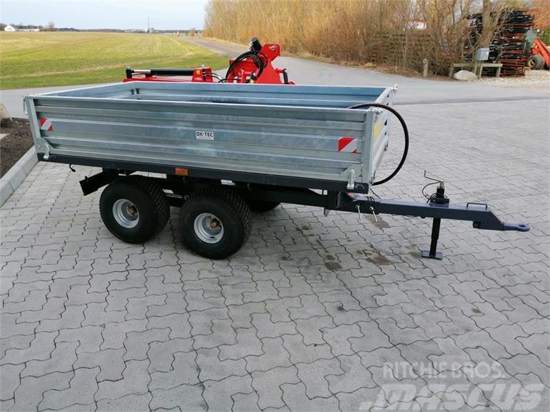 Dk-Tec GBT 210 cm Galvaniseret trailer 2 tons Kiti naudoti aplinkos tvarkymo įrengimai