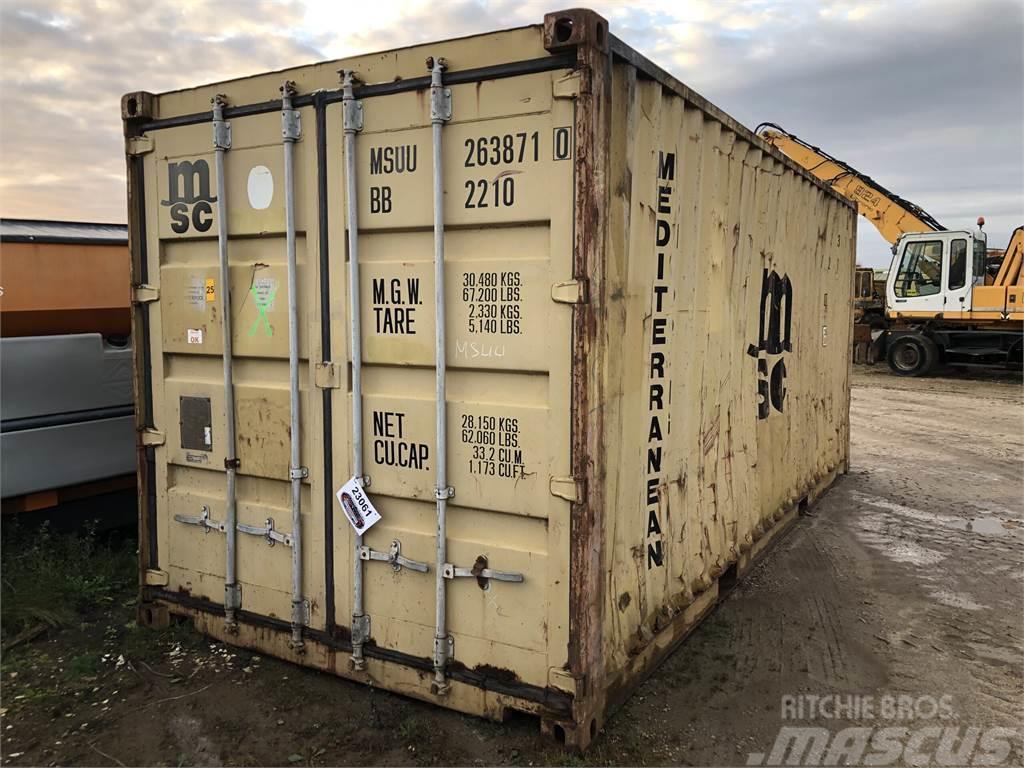 20FT Container Saugojimo konteineriai