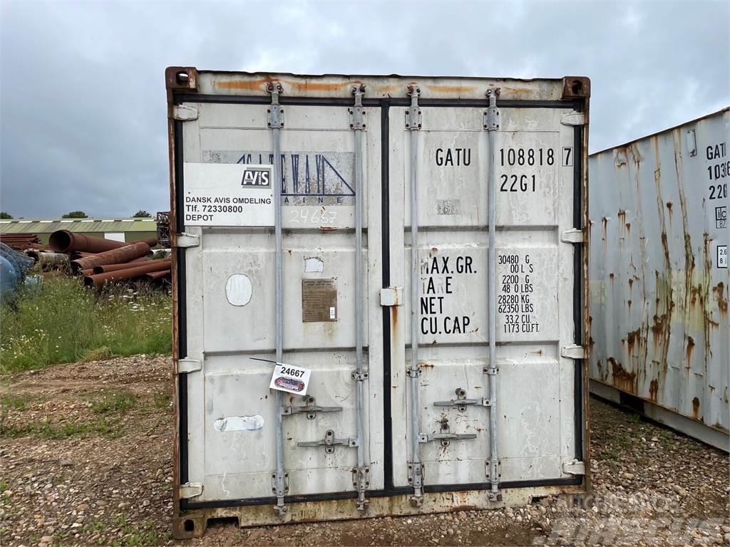  20FT container Saugojimo konteineriai