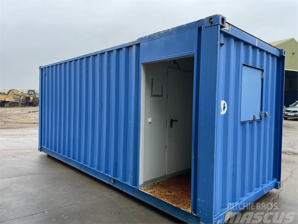  20FT container, isoleret med svalegang. Saugojimo konteineriai