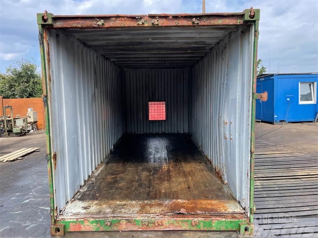  20FT container uden døre, til dyrehold eller lign. Saugojimo konteineriai
