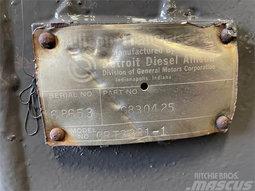 Allison CRT 3331-1 transmission ex. Bollnäs Type PT-20S-EH Transmisijos