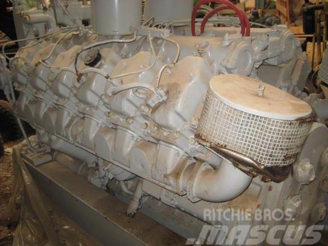Baudouin V12 type DNP12M marinemotor Varikliai