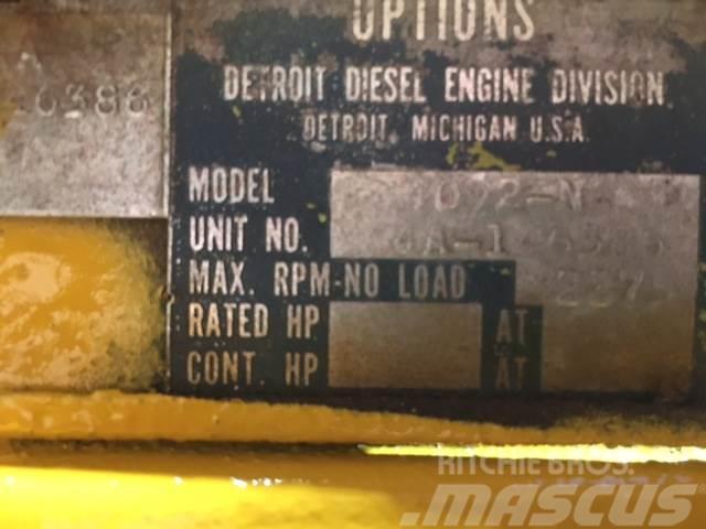 Detroit 4-71 motor - excl. starter Varikliai