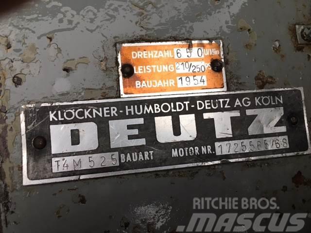 Deutz Klöckner-Humbolt T4M525 Varikliai