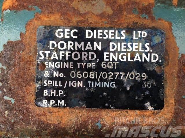 Dorman 6QTM marinediesel motor - kun til reservedele Varikliai