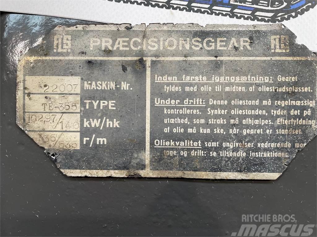 FLS Præcisionsgear Type TE-355 Pavarų dėžės