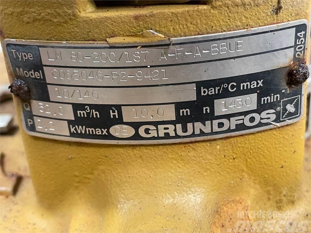 Grundfos type LM 80-200/187 A-F-A BBUE pumpe Vandens siurbliai