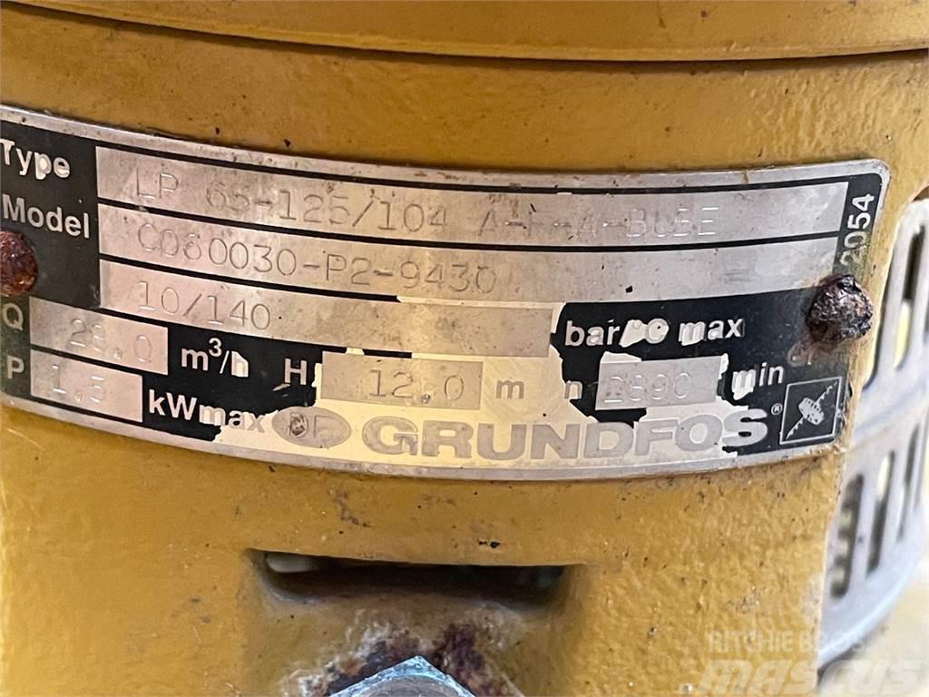 Grundfos Type LP 65-125/104 A-F-A-BU5E pumpe Vandens siurbliai