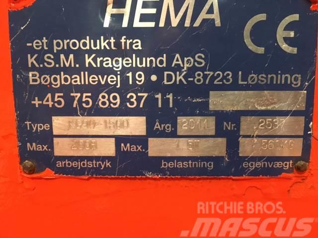 Hema KG90/1500 lossegrab Griebtuvai