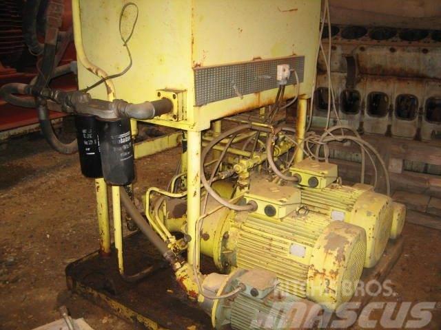  Hyd powerpac m/pumpe - 2x7,5 kw og 2x40 kw Dyzeliniai generatoriai