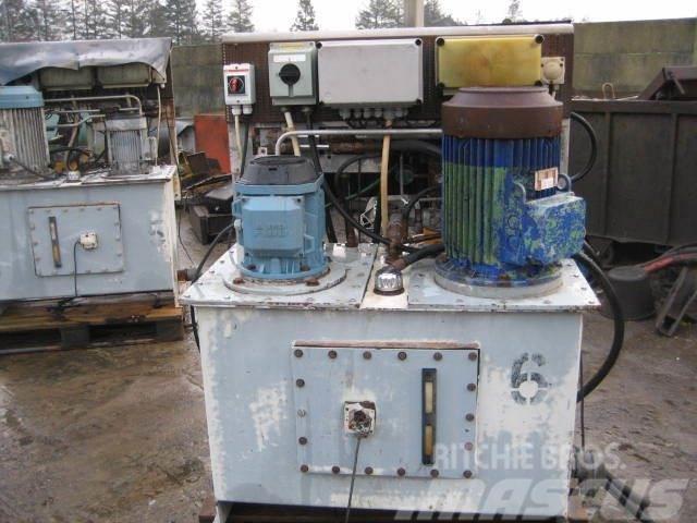  Hyd. powerpac m/pumpe - 5 kw og 11 kw Dyzeliniai generatoriai