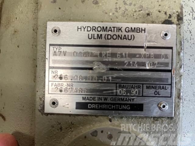 Hydromatik hydraulikpumpe A7V-0160-RE-61L-XPB-01-214-37 Vandens siurbliai