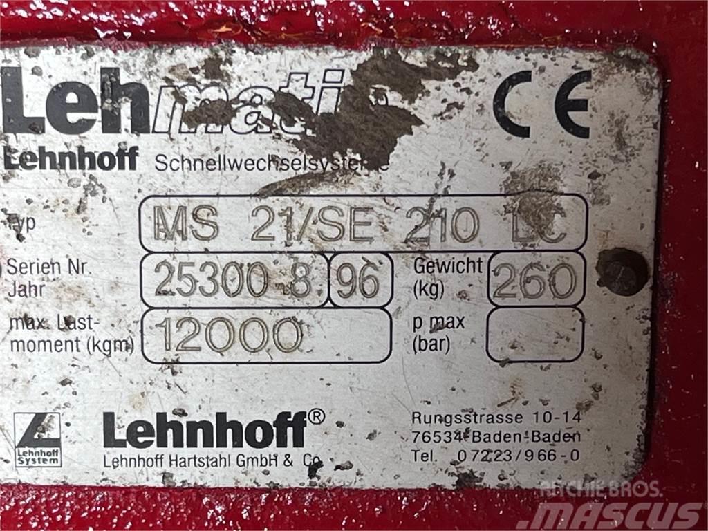 Lehnhoff MS21/SE 210 LC mekanisk hurtigskifte Greito sujungimo jungtys