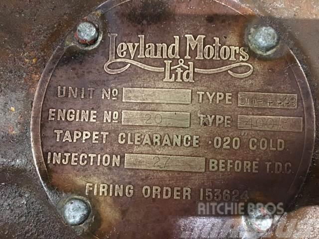 Leyland (Motors Ltd. England) Type 400/387-MK3 Varikliai