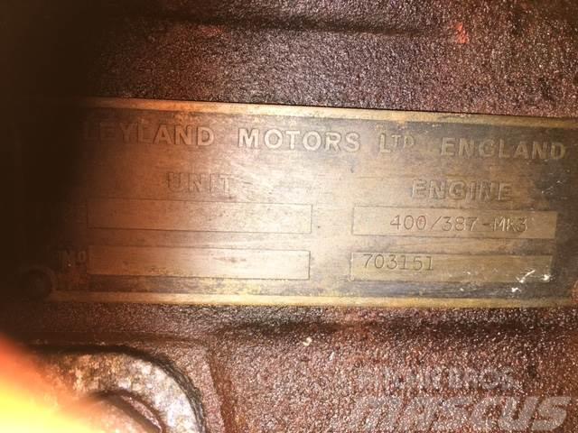 Leyland (Motors Ltd. England) Type 400/387-MK3 Varikliai