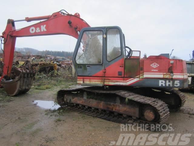 O&K RH5 gravemaskine til ophug Vikšriniai ekskavatoriai