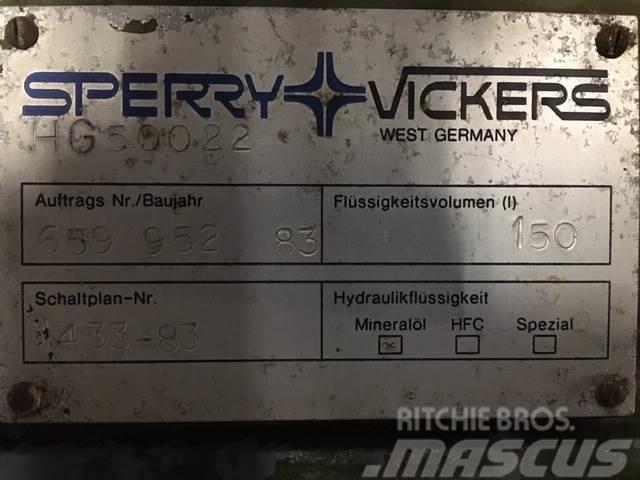 Powerpack fabr. Sperry Vickers 4G50022 Dyzeliniai generatoriai