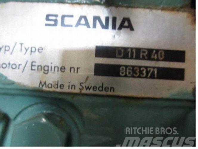 Scania D11 R40 motor, komplet Varikliai