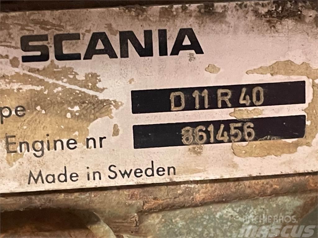 Scania D11R40 motor - kun til reservedele Varikliai