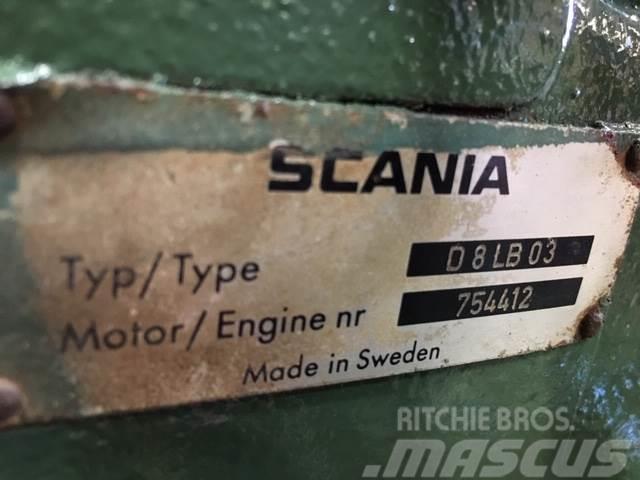 Scania D8LB03 motor Varikliai