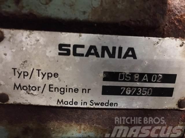 Scania DS8 A 02 motor - kun til reservedele Varikliai