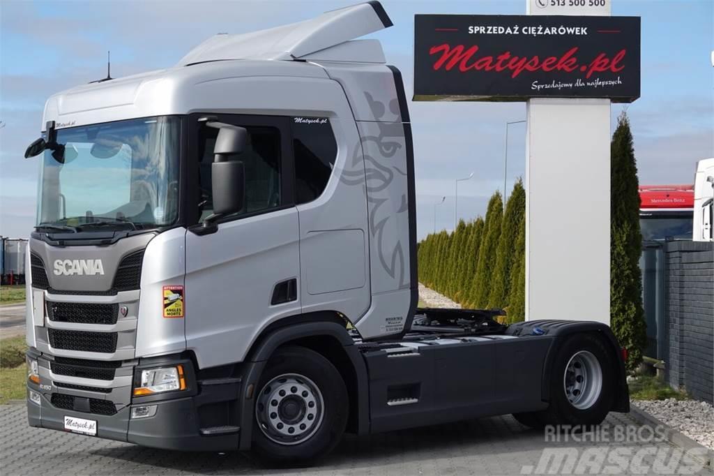 Scania R 410 / NISKA KABINA / RETARDER  / EURO 6 / 2019 R Naudoti vilkikai
