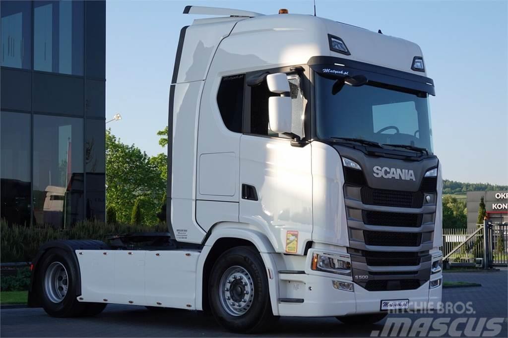Scania S 500 / RETARDER / KLIMA POSTOJOWA / 2019 ROK Naudoti vilkikai