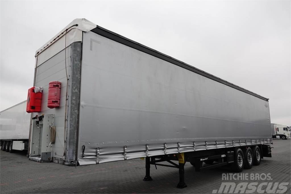 Schmitz Cargobull FIRANKA STANDARD / 2015 ROK Tentinės puspriekabės