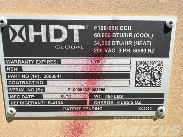  HDT F100-60K ECU Šildymo ir šaldymo įranga