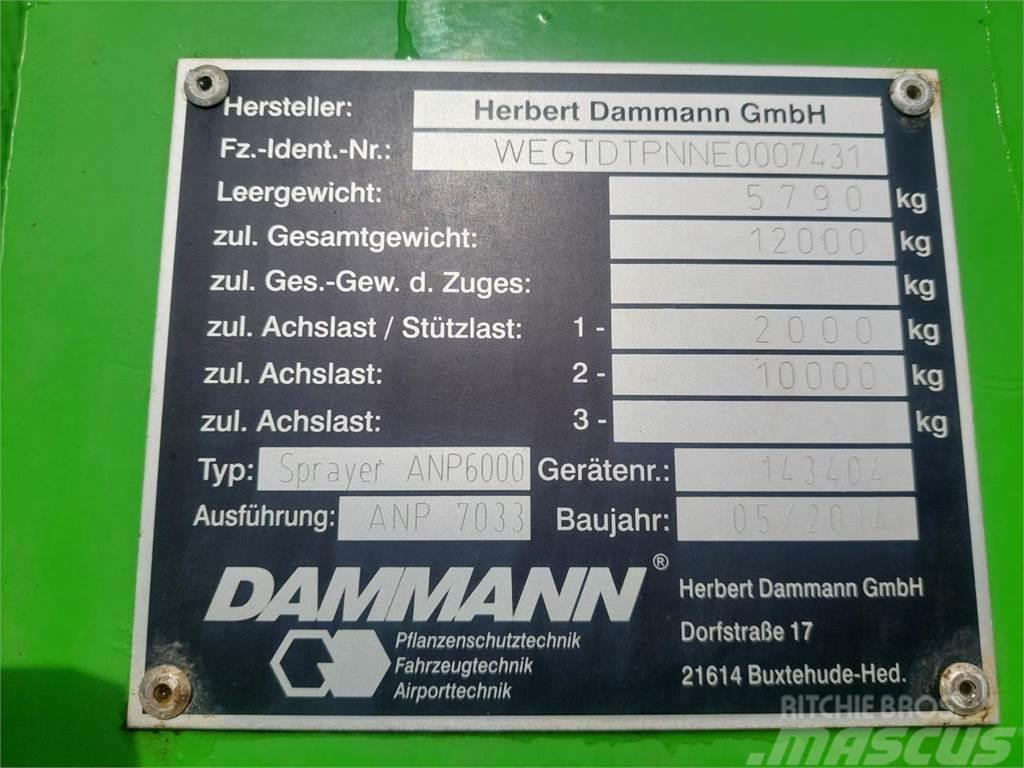 Dammann Profi Class ANP 7033 - 36m Prikabinami purkštuvai