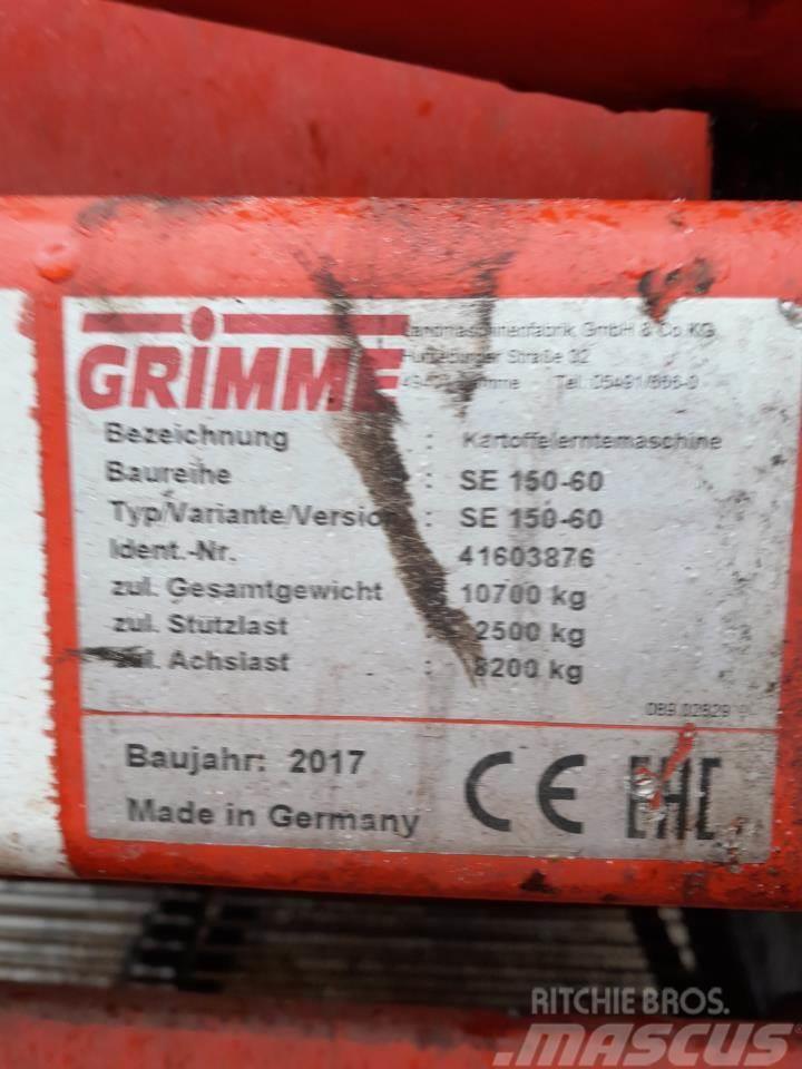 Grimme SE 150-60 NB Bulvių kombainai ir ekskavatoriai