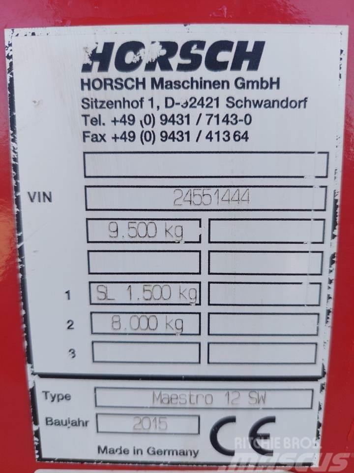 Horsch Maestro 12.75 SW Tiksli sėjimo technika