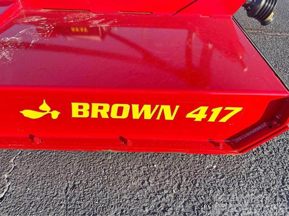 Brown 417 rotary cutter Ryšulių smulkinimo, pjaustymo ir išvyniojimo įrenginiai