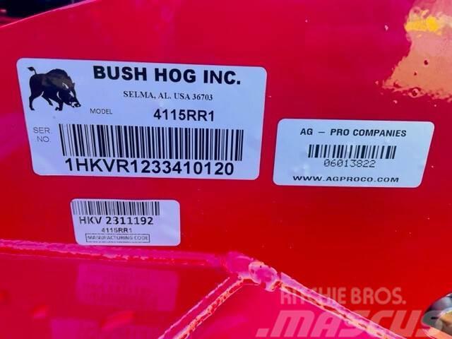 Bush Hog 4115 Ryšulių smulkinimo, pjaustymo ir išvyniojimo įrenginiai