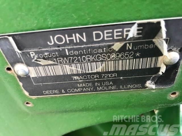 John Deere 7210R Traktoriai