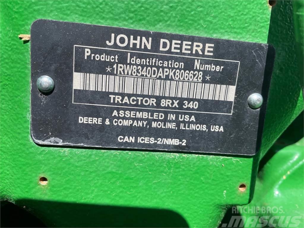 John Deere 8RX 340 Traktoriai