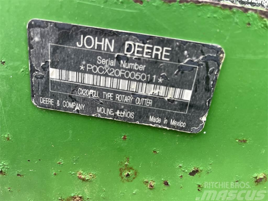 John Deere CX20 Ryšulių smulkinimo, pjaustymo ir išvyniojimo įrenginiai