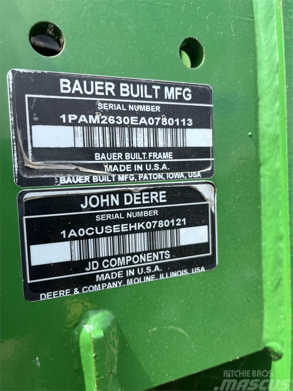 John Deere DB66 Sodinimo technika