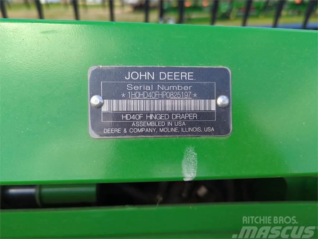 John Deere HD40F Derliaus nuėmimo kombainų priedai