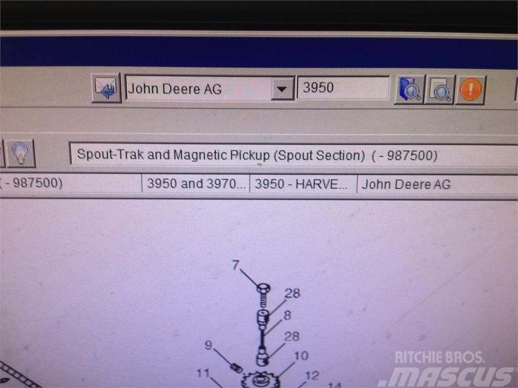 John Deere SPOUT TRACK FOR 3950/3970 FORAGE HARVESTER Kiti pašarų derliaus nuėmimo įrengimai
