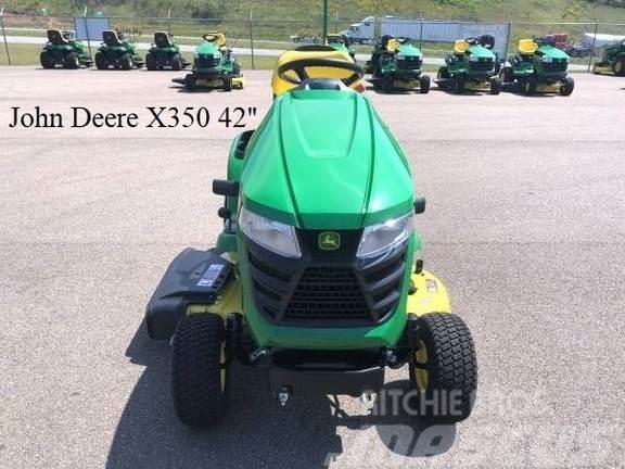 John Deere X350 Naudoti kompaktiški traktoriai