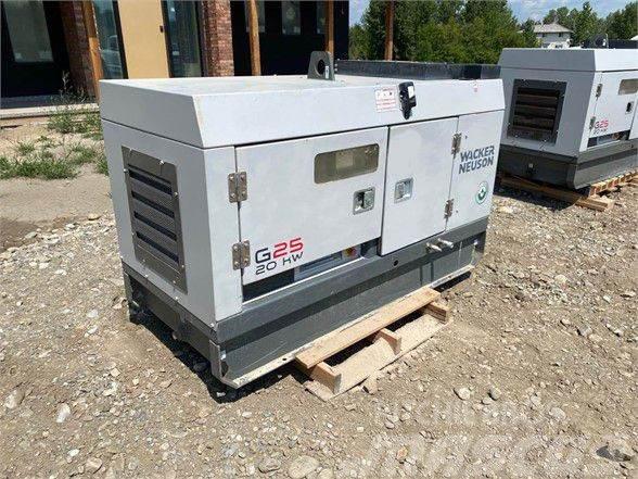 Wacker Neuson G25 20kW Generator Kiti generatoriai