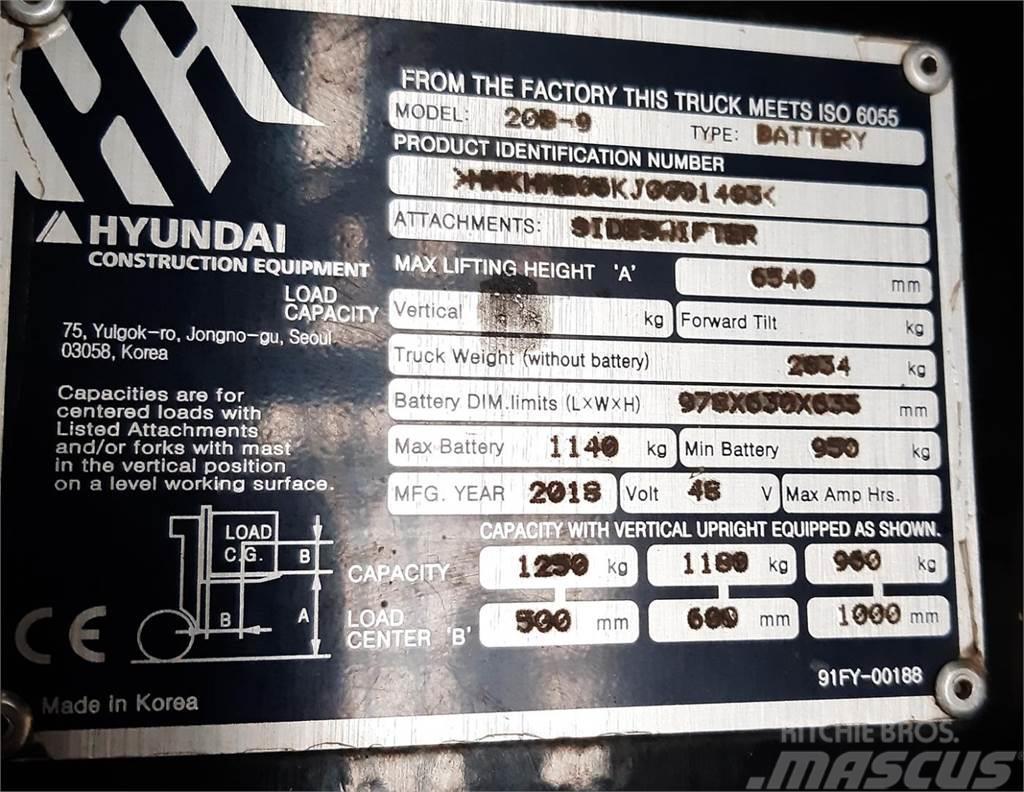 Hyundai 20B-9 Elektriniai šakiniai krautuvai