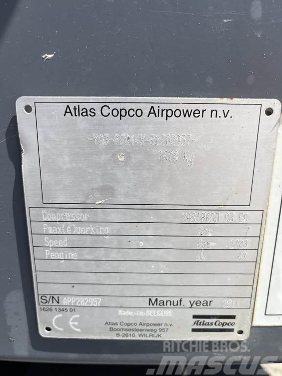Atlas Copco XAS 186 DD Kompresoriai