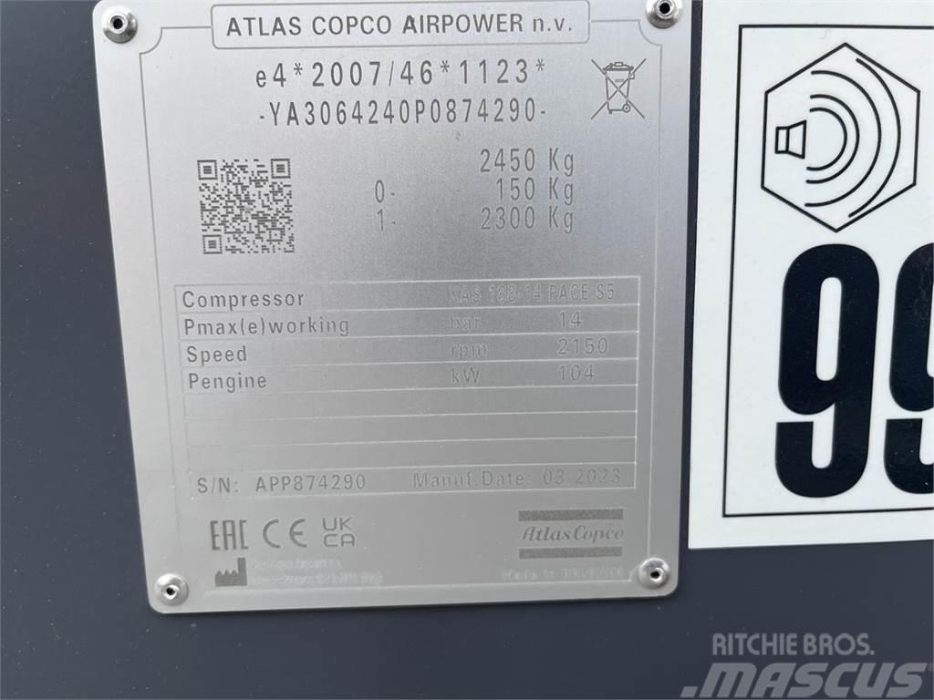 Atlas Copco XAS 188-14 Pace Kompresoriai