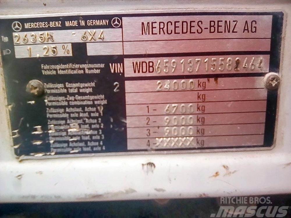 Mercedes-Benz 2635 Savivarčių priekabų vilkikai