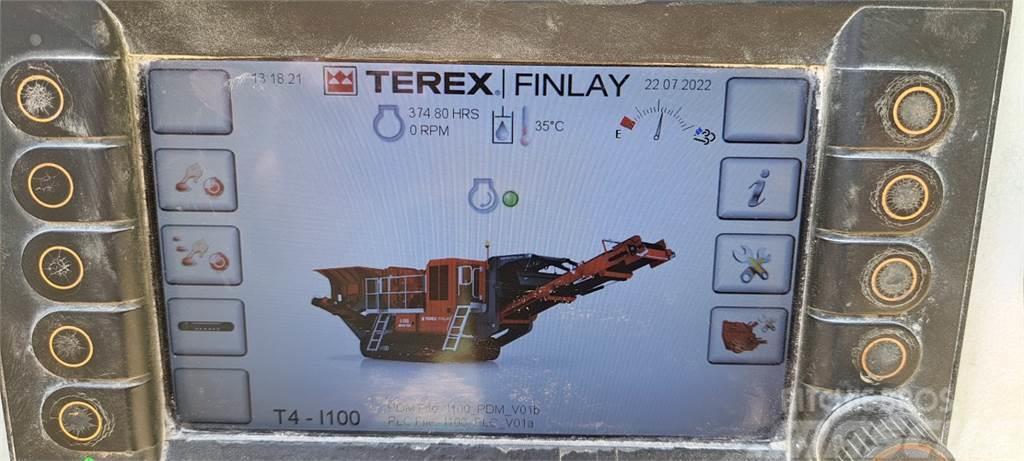 Terex Finlay I-100 Mobilūs smulkintuvai